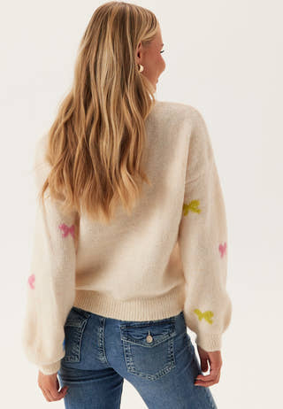 Onlbrunhilda Life Ls Bow O-nec