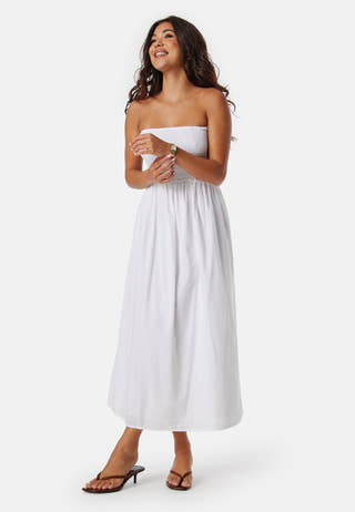 Onlclaudia Smock Tube Dress