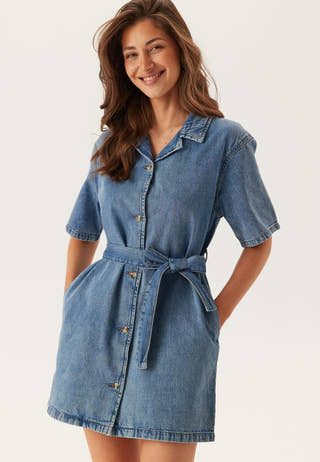 Onlellie Ss Mini Belt Dress