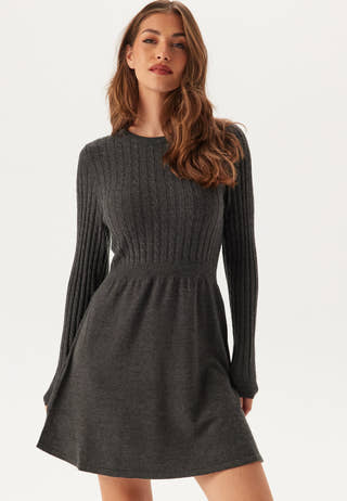 Onlfia Ls Cable Dress Nca Knt