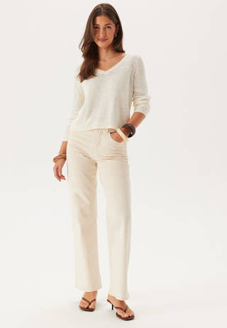 Onlgeena L/S V-NECK KNT NOOS