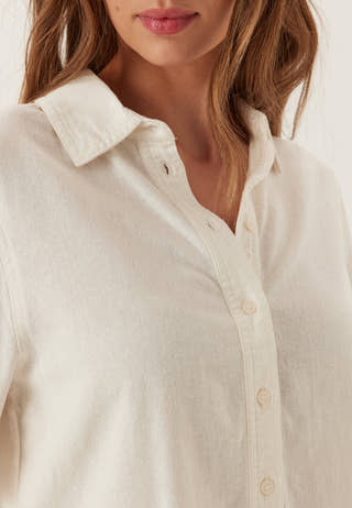 Onlgoa S/S LINEN BL SHIRT