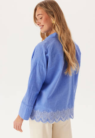 Onlgraces Tulum Ls Emb Shirt