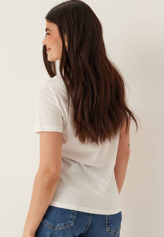 Onlketty Life S/S O-NECK TOP