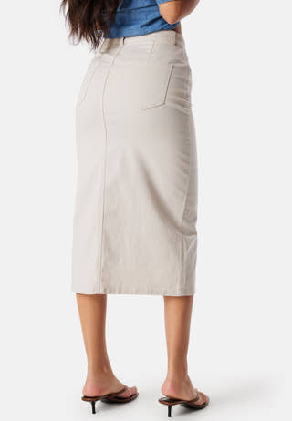 Onllola Long Slit Skirt