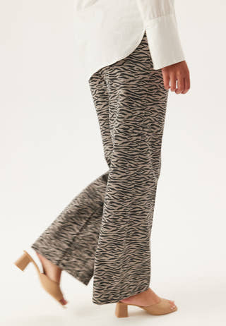 Onlmadison Hw Wide Animal Pant