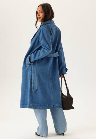 Onlmalou Belted Trench Dnm