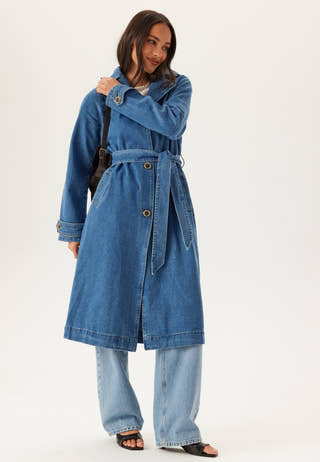 Onlmalou Belted Trench Dnm