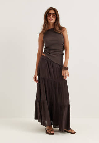 Onlmikka Long Skirt Wvn Noos