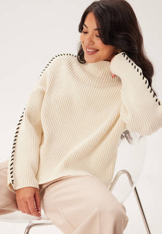 Onlqueenie Ls Contrast High Ne