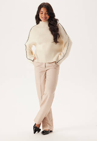 Onlqueenie Ls Contrast High Ne