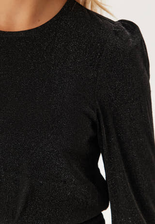 Onlrich L/S GLITTER DRESS Glit