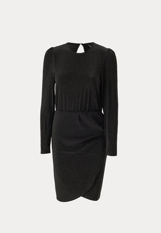Onlrich L/S GLITTER DRESS Glit