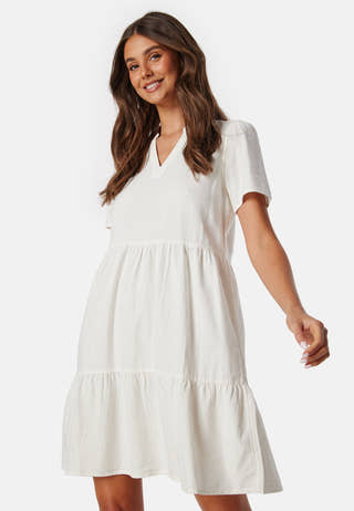 Onltiri-Caro V-Nec Lin Dress
