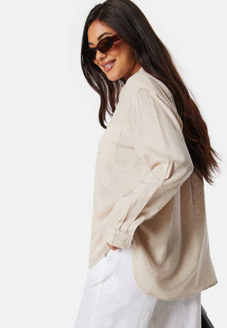 Onltokyo Linen Blend Shirt