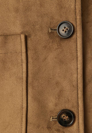 Onltulip Life Faux Suede Jacke