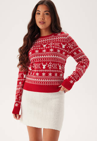 Onlxmas Winter Ls O-neck