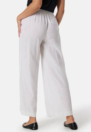 Onltokyo  Linen Blend Pant