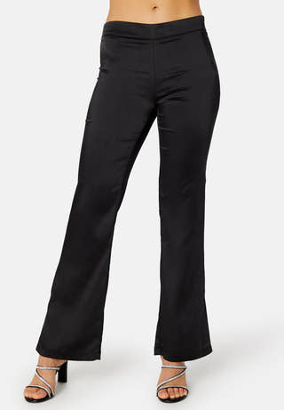 Paige-Mayra Flared Slit Pant