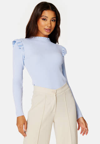 Sia Sally Ruffle LS Pullover