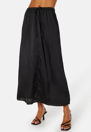 Suzette Ankel Long Satin Skirt