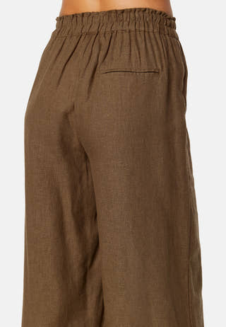 Onltokyo  Linen Blend Pant