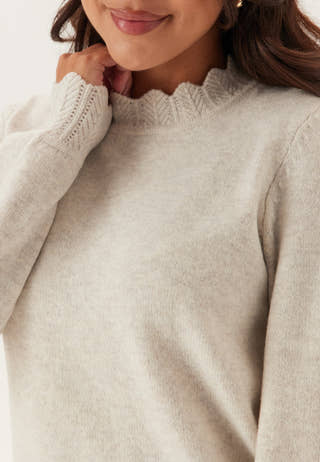 Vinikolina O-neck L/S KNIT TOP