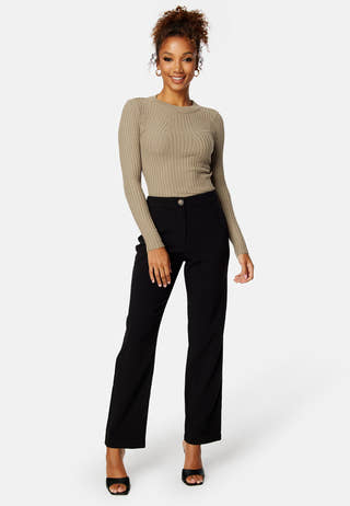 Pccrista LS O-Neck Knit