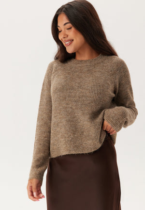 Ellen LS O-Neck Knit