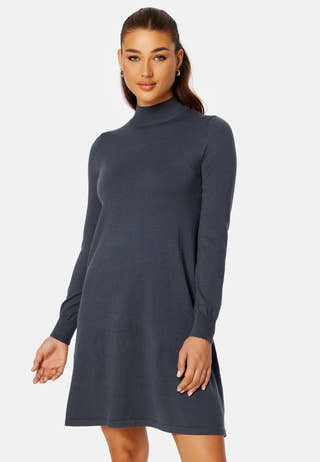 Jalina LS T-Neck Knit Dress