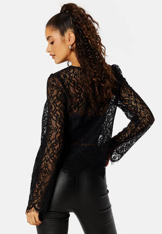 Nella LS Lace Top