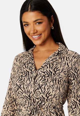 Nya 3/4 Midi Dress