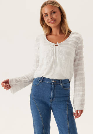 Pcanine Ls Tie Top