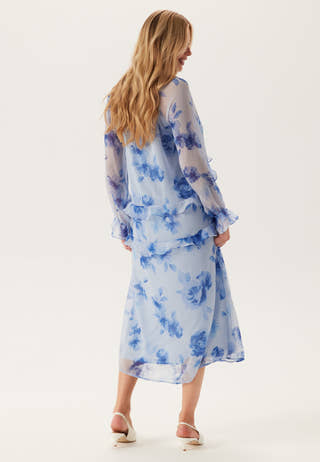 Pcclara Ls Long V-neck Dress