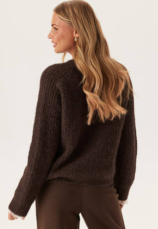 Pccleo Ls O-neck Chunky Knit