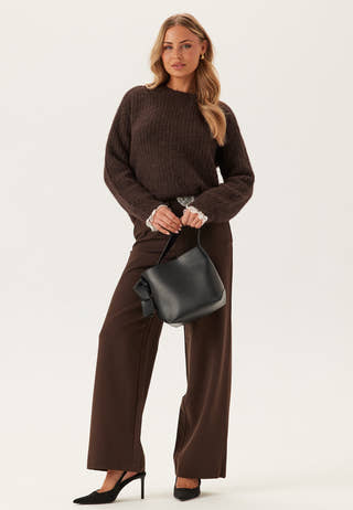Pccleo Ls O-neck Chunky Knit