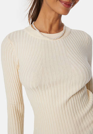 Pccrista LS O-Neck Knit