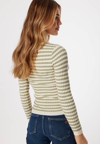 Pccrista LS O-Neck Knit
