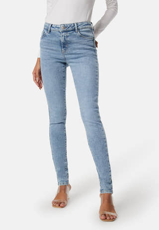 Pcdana Mid Waist Skinny Jeans