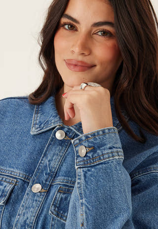 Pcelma Denim Jacket Noos