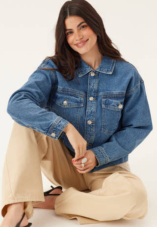 Pcelma Denim Jacket Noos