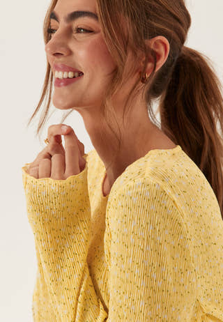 Pcflora Ls Midi Dress