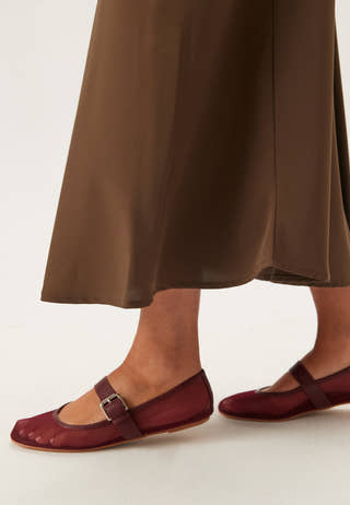 Pcfranan HW Midi Skirt