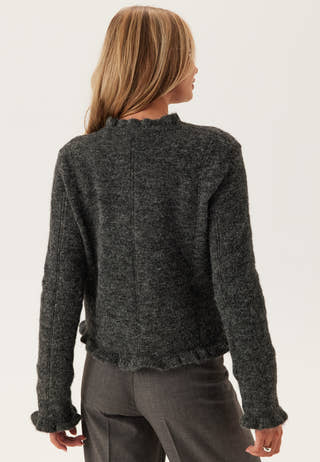 Pcjasmijn Ls O-neck Knit Cardigan