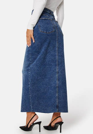 Pcjessie high waist ankle denim skirt