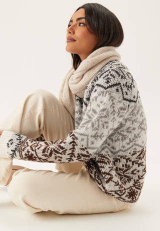 Pcjo Ls High Neck Knit