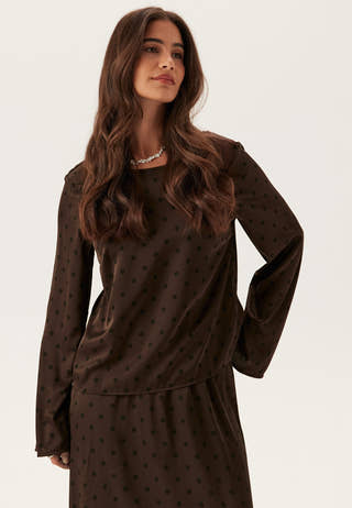 Pcjytta Ls Satin Top