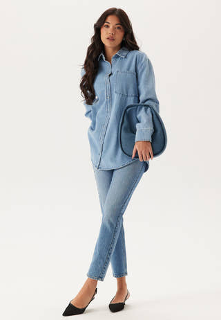 Pcmaisie Ls Denim Shirt