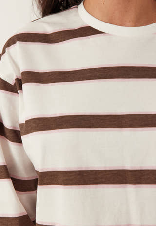 Pcmila Ls Loose Tee Jrs