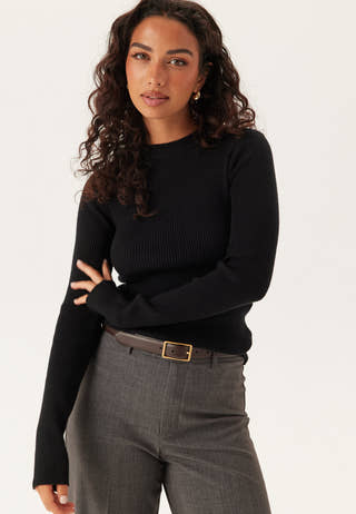 Pcmira New Ls O-neck Knit